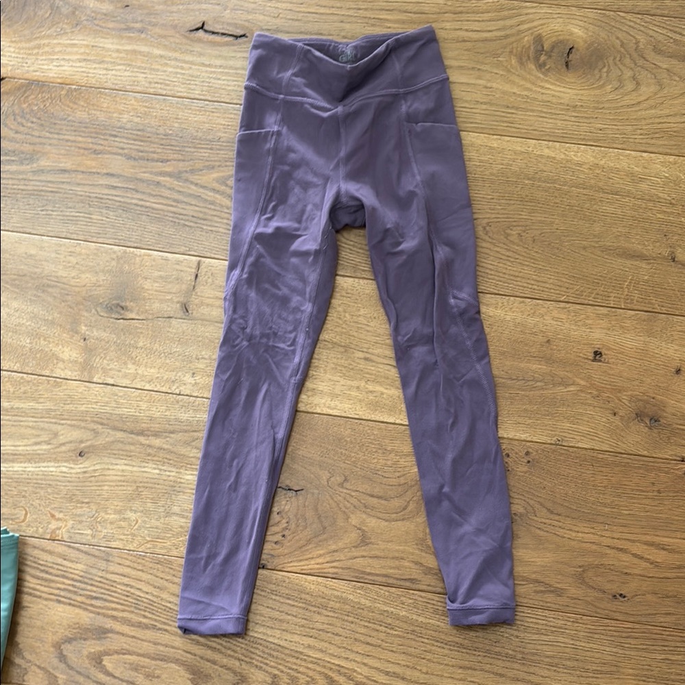 Athleta Purple Performance Leggings